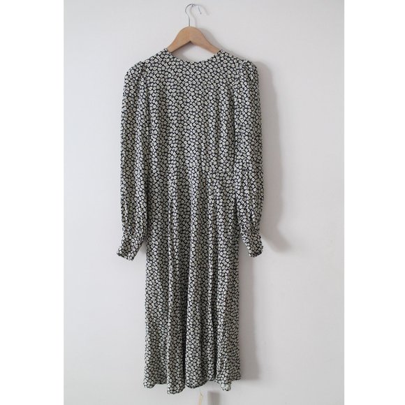 Reformation Josephine Midi Dress / Size 4 / Quito Long Sleeve Floral - Picture 5 of 9